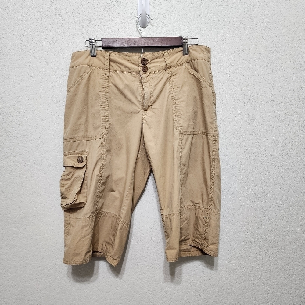 Patagonia Cotton Tan Hiking Shorts Size 10